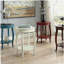 Table d'appoint ronde en noyer avec base