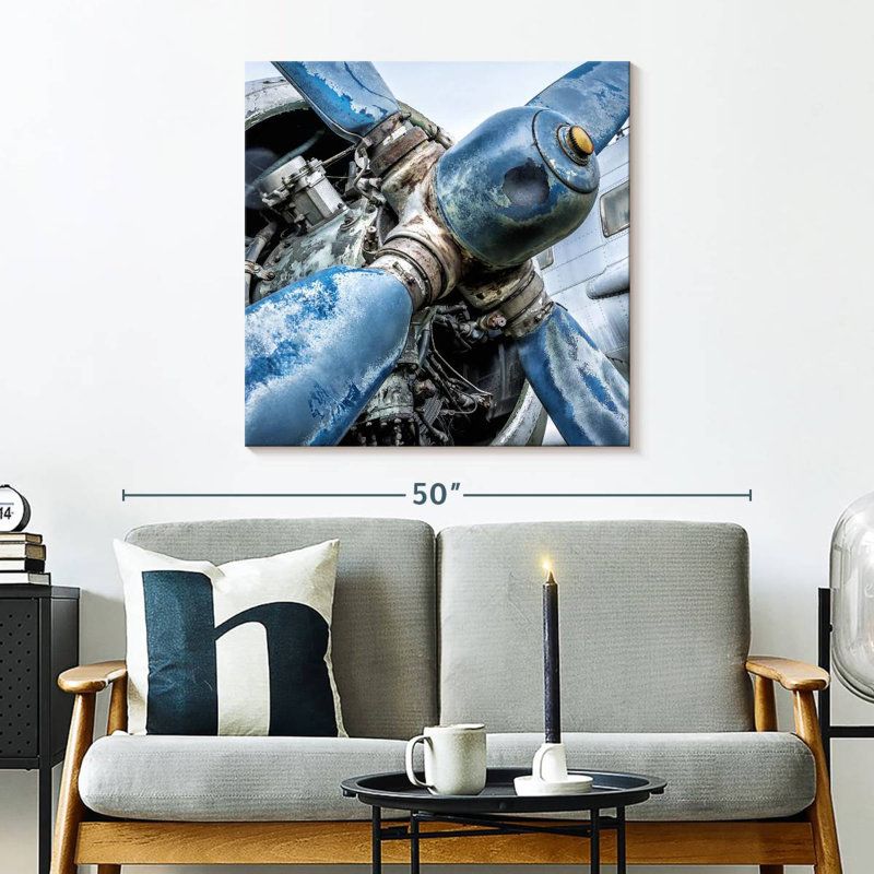 Mehar Blue Old Propeller
