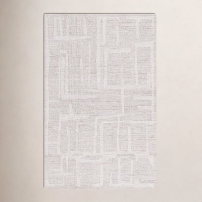 Galipeau Abstract Hand-Tufted Wool Pile Area Rug