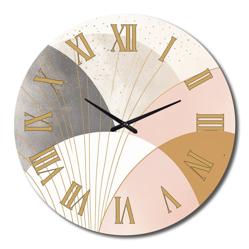 Horloge murale géométrique Serenity, Très grand