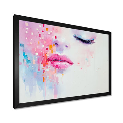 Fashion Illustration Portrait - Portrait de femme, art mural