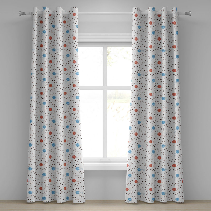 Sateen Blackout Curtains / Drapes Pair, 50" W x 120" L