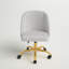 Velvet Office Chair-1836279331
