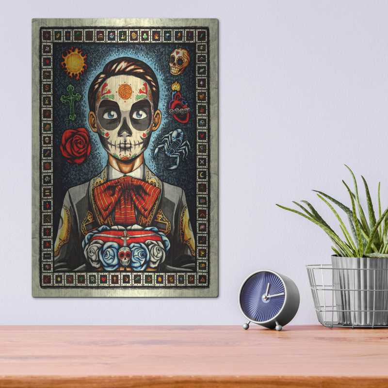 "Muerto" par Nicholas Ivins, H 16 po x l 12 po