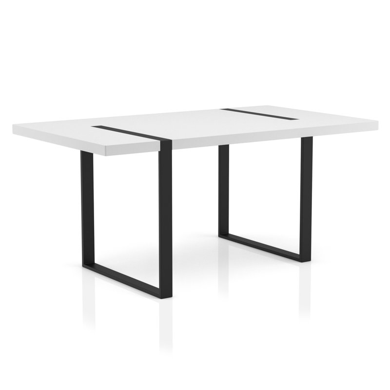 Ivie Metal Base Dining Table