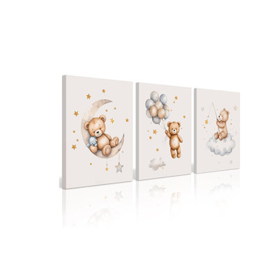 3 Piece Wrapped Canvas Print