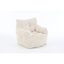 Fauteuil à billes en velours côtelé moelleux rembourré de mousse mémoire-1548274329