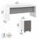 Office 500 Collection 72W Bow Front Desk with Mobile Ped