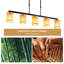 5 - Light Natural Kitchen Island Pendant