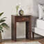Table de chevet 1 tiroir en brun