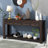 Hagberg Console Table Sofa Table with Storage Drawers and Bottom Shelf for Entryway Hallway,Entryway Table-109305513