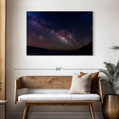 Oberle Mountain Landscape Milky Way