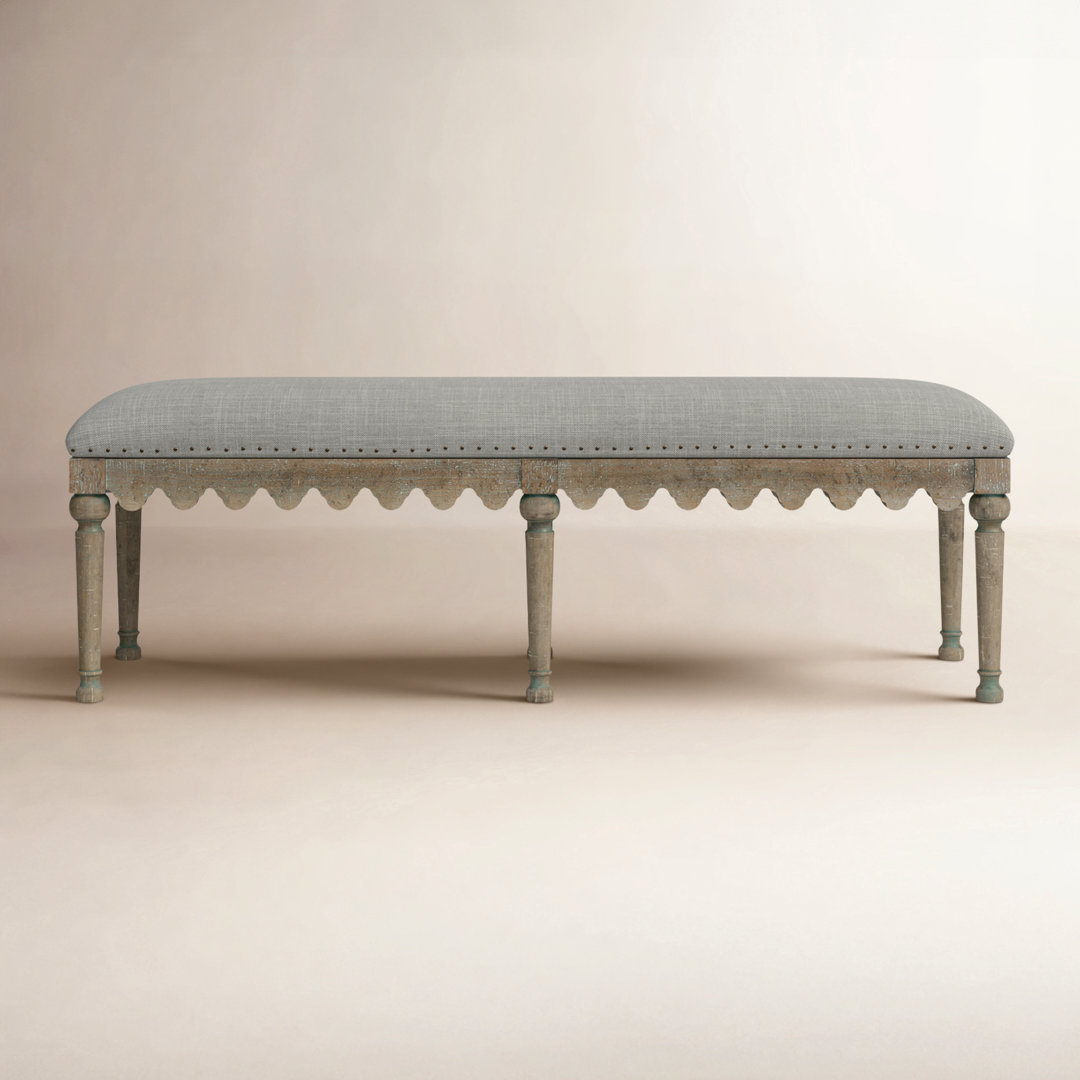 Levingston Linen Upholstered Bench Birch Lane™