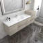 Ensemble de meuble-lavabo mural simple 79 po Moreno Bailey-87461433