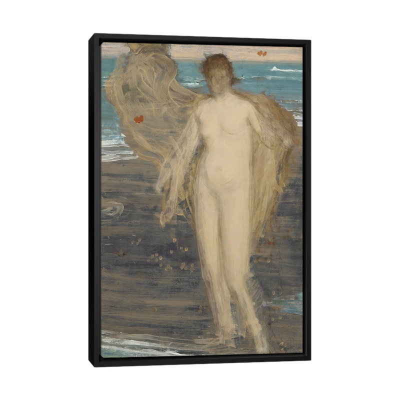 Print, 66.04 cm H x 45.72 cm W x 4.445 cm D, Black