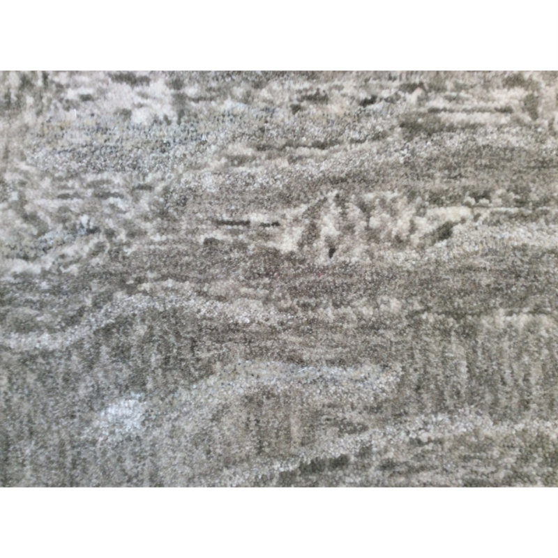 Bodkin Abstract Handmade Handwoven Sand Area Rug, Rectangle 3'3" x5'3"