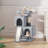 Duan 34" Cat Tree, Kitten Tower Condo Cat House with Scratching Post, Toy Ball, Ramp and Perch Bed-1843509617