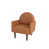 Similicuir orange est en rupture de stock