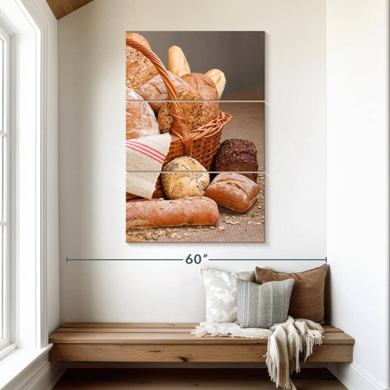 Yarlin Breakfast Bread Basket, 50" H x 32" W