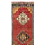 Tapis de couloir anatolien central tissé à la main