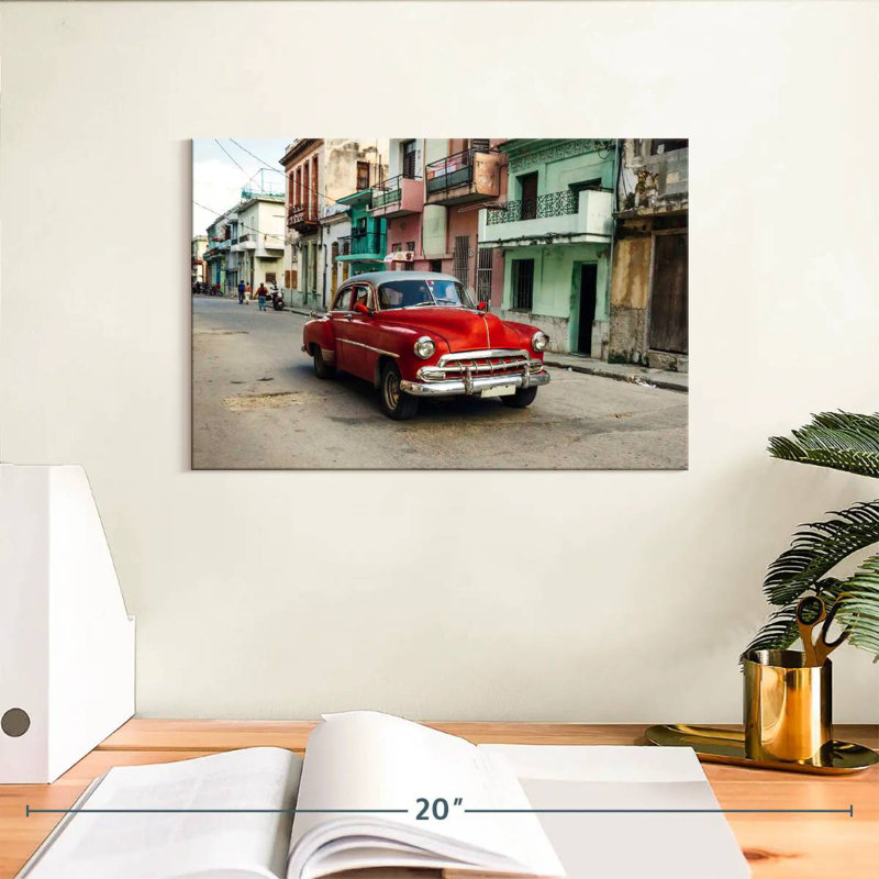 Voiture Mehar Red Havana, H 8 po x l 12 po