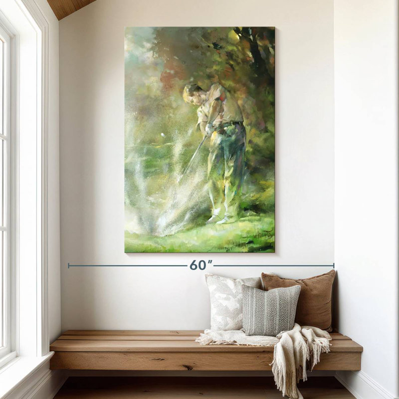 Sireci A Perfect Strike, 51" H x 34" W