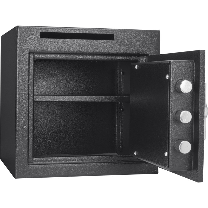 1.12 CUBIC FT SLOT KEYPAD DEPOSITORY SAFE