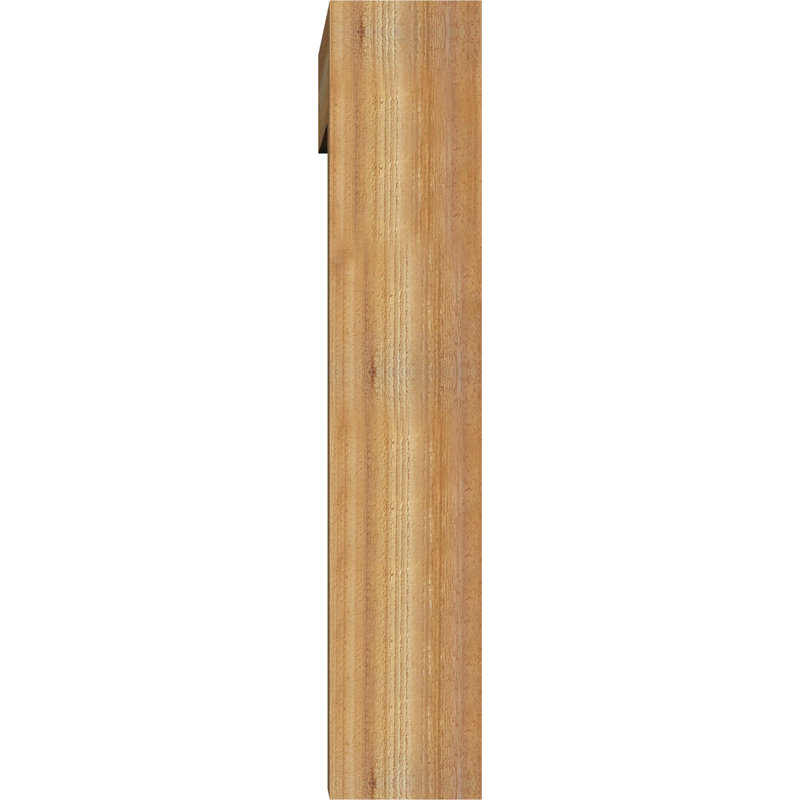 Support Funston Block avec support décalé, 42 x 34, Cèdre rouge occidental de l 8 po (scié brut)