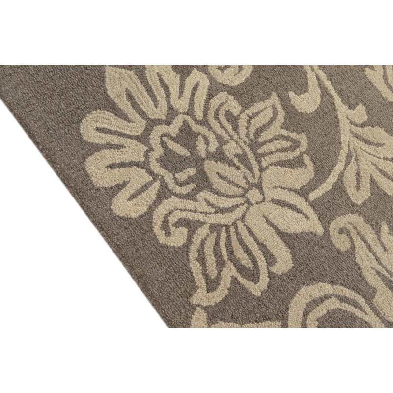 Tapis taupe 5x8