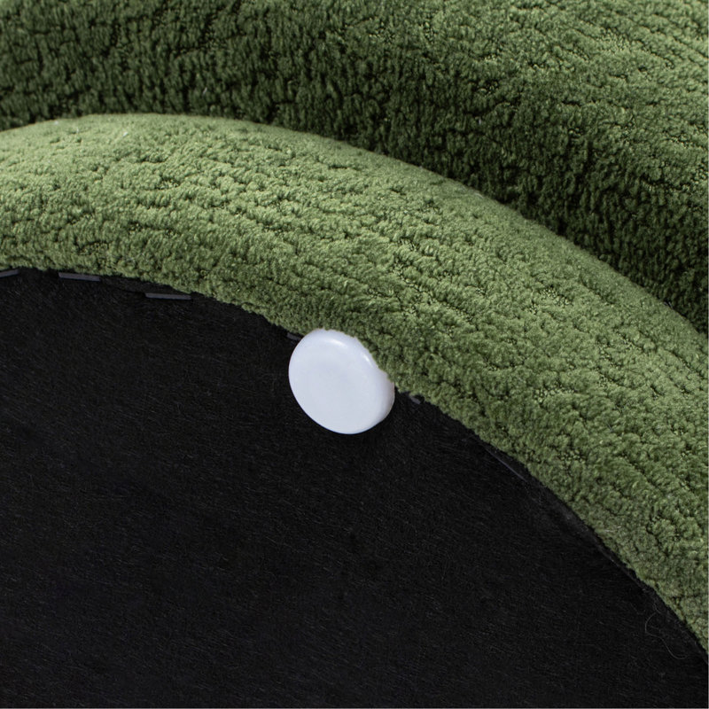 Repose-pieds 15 po Mushroom, Green