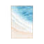 «Abstract Ocean Wave Landscape», reproduction encadrée sur toile