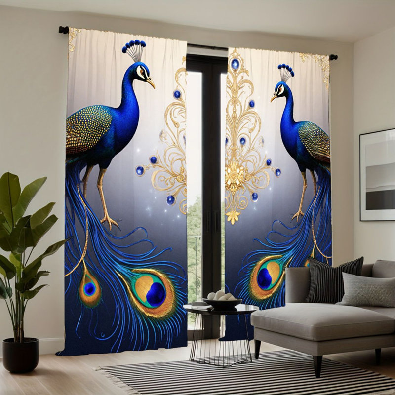 Rideau filtrant la lumière 2PCS, W52inch*H84inch×2PCS
