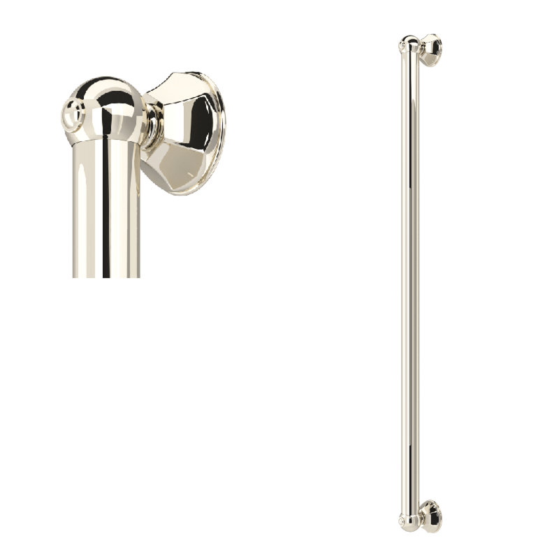 Palladian® 24" Grab Bar, Polished Nickel, 38.5" W