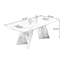Light Grey Rectangular Sintered Stone Tabletop Dining Table-530702808