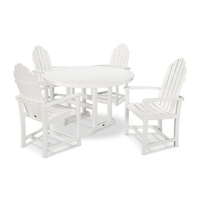 Ensemble repas 5 pièces POLYWOOD Classic Adirondack