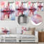 Rose et bleu gratte-ciel New York City VI - gratte-ciels en métal-1486212031