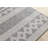Rahman Collection Grey White Indoor/Outdoor Area Rug-1229134872