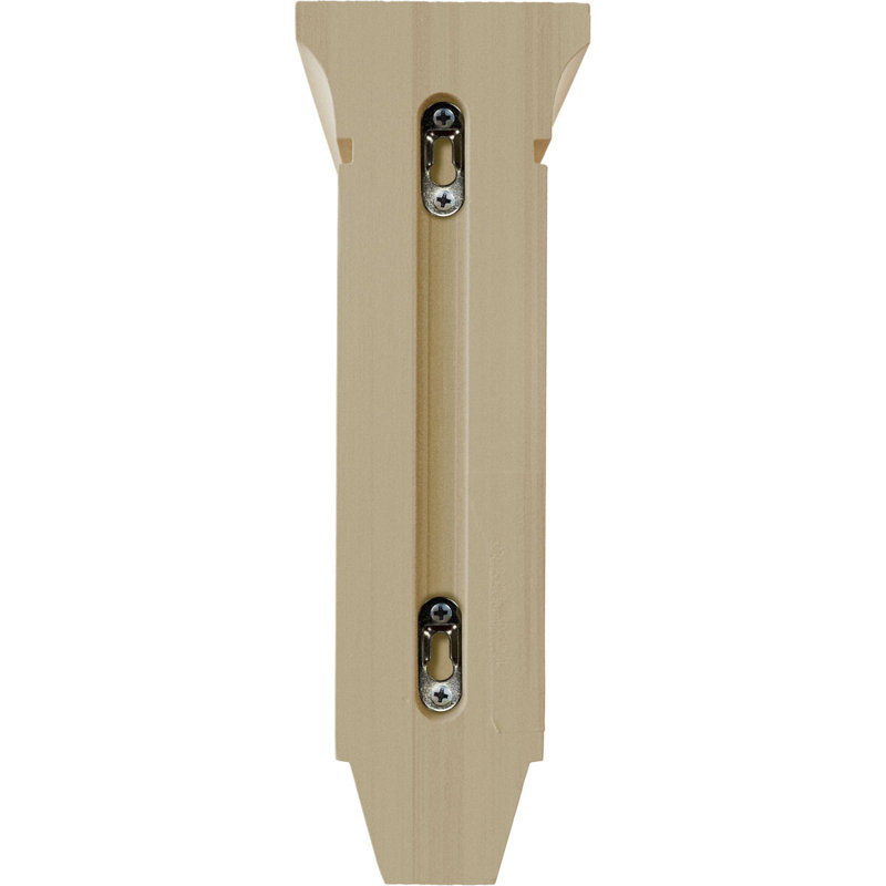 Mini Lucan Rubberwood Corbel 2.75"W x 5.5"D x 8"H