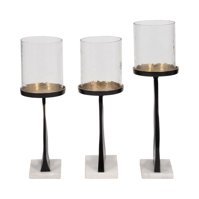 Bougeoir Modern, Noir