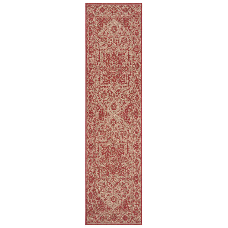 Donivin Oriental Red Area Rug
