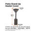Housse pour mobilier d'extérieur Jaylon, 34 po