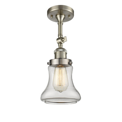 Plafonnier semi-encastré à 1 lumière de 6,5 po Edda