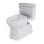 TOTO Soirée 1.28 GPF 1 Piece Elongated Universal Height Skirted Toilet with CeFiONtect-1649819174