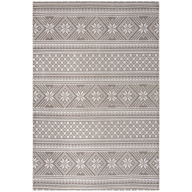 Tapis en coton tissé à la main Reuben, Rectangle 2 pi 3 po x 4 pi