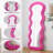 Flannel Full Length Wave Rose Floor Mirror  For Bedroom Living Room Hanging Or Against The Wall-726469402