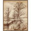 «Forest View II» par Melissa Wang, reproduction d'art sur toile encadrée