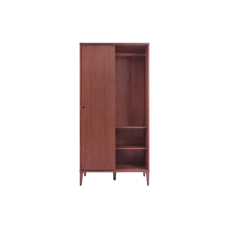 Cheeky 2 Door Solid Wood Wardrobe