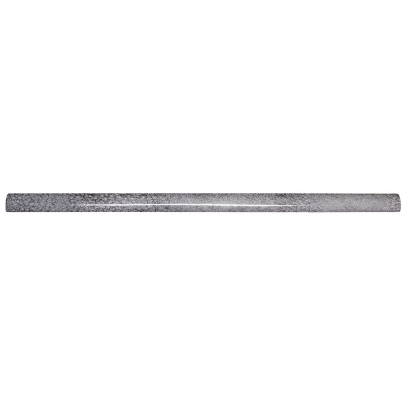 Carrelage mural rond 1/4 po, Anthracite