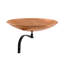 Polished Copper Birdbath with Wall Mount Bracket
