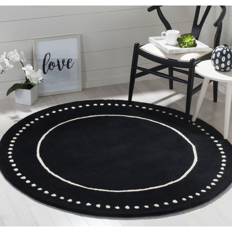 Wool Hand Tufted Area Rug, Round 152 cm